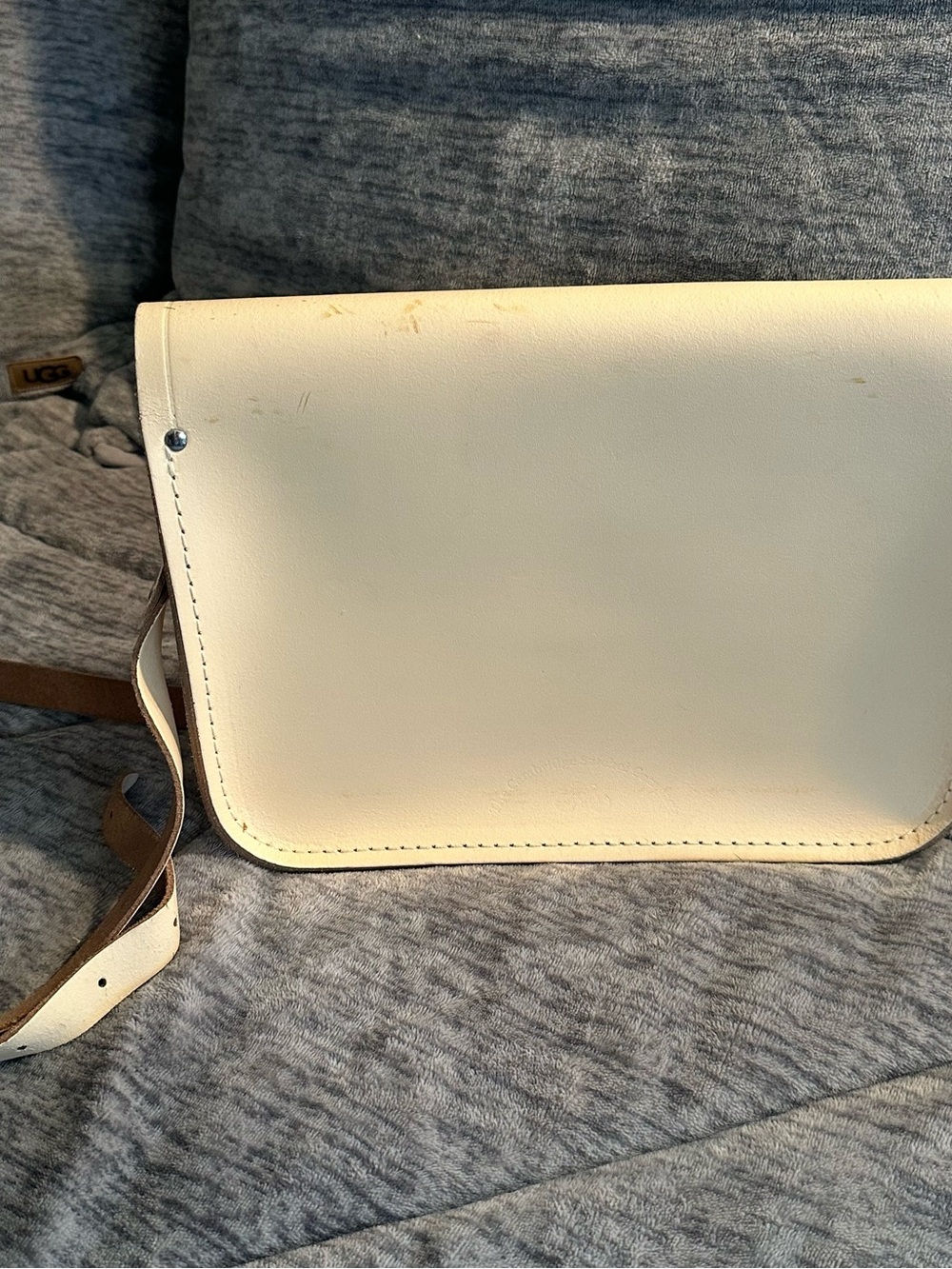 The Cambridge Satchel Company Cream Leather Satchel - Picture 2 of 8